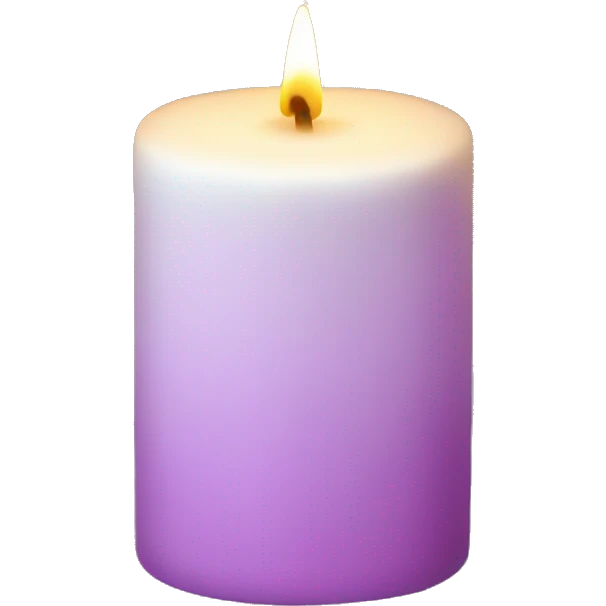 aesthetic candle emoji