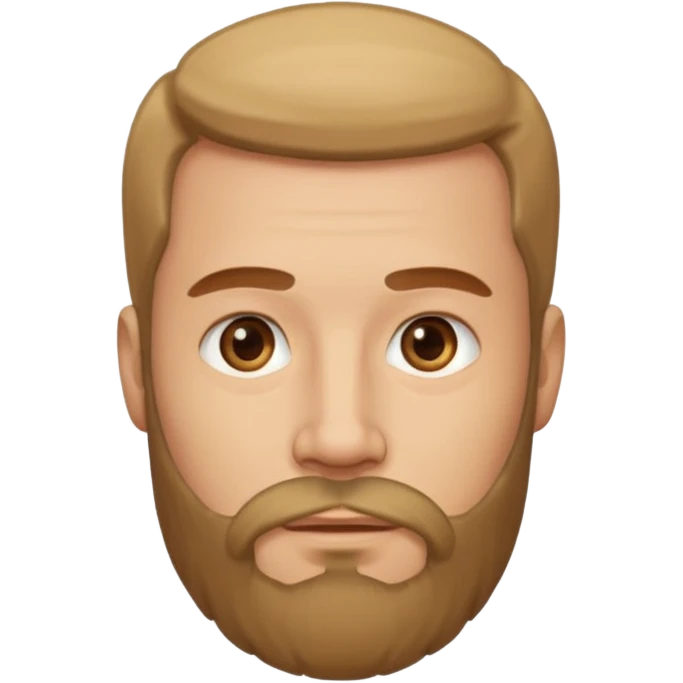 men without winkles with beard emoji