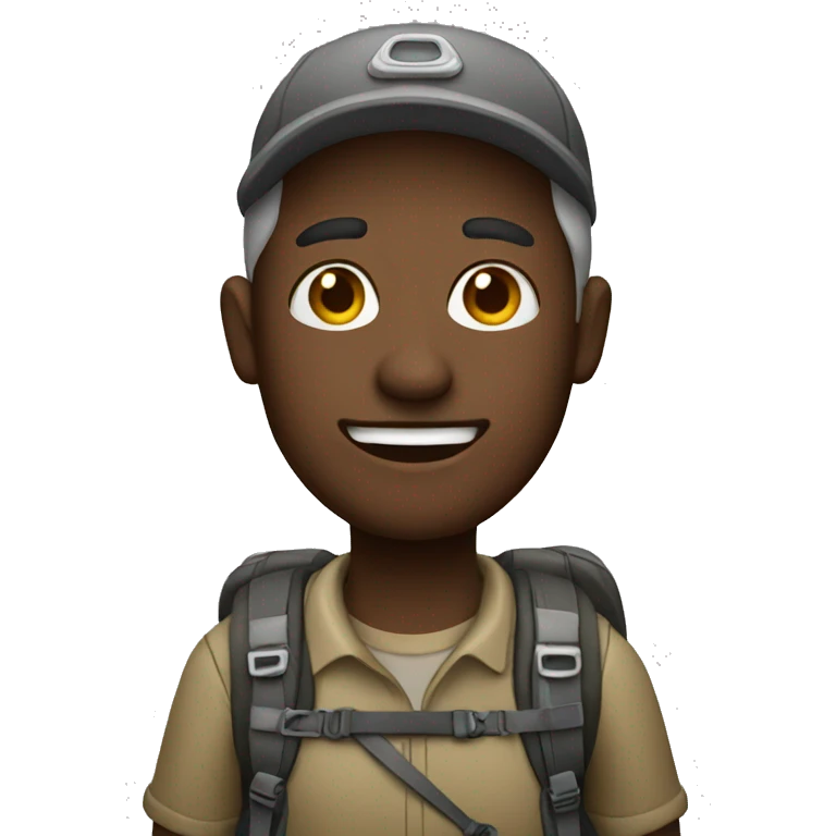 hiker emoji