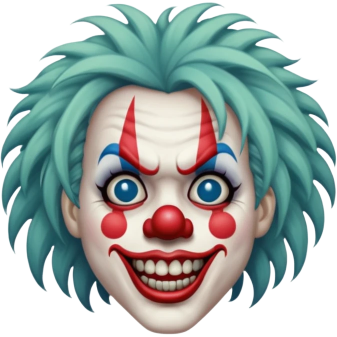 Rocker clown emoji