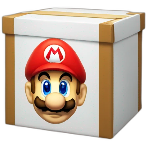 super mario box emoji