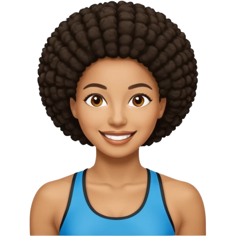 persona afroamericana casada de correr emoji