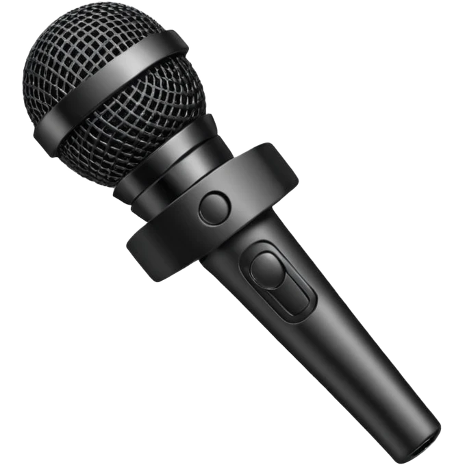 Clip on microphone  emoji