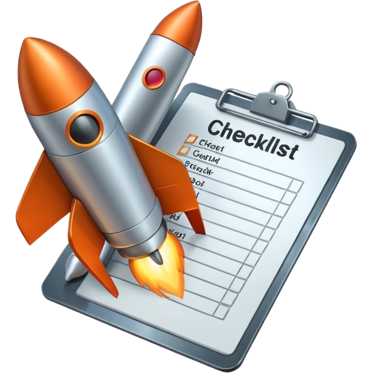 rocketChecklist / Clipboard emoji