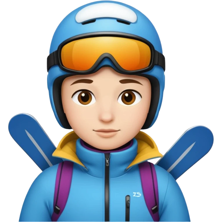 skiing emoji