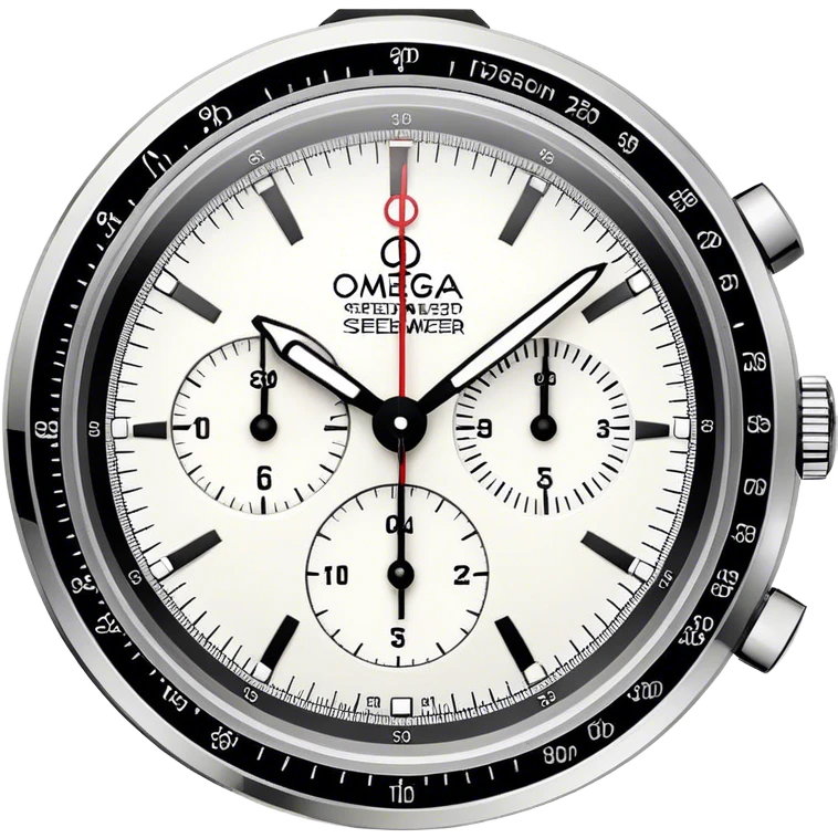 Omega speedmaster White dial emoji
