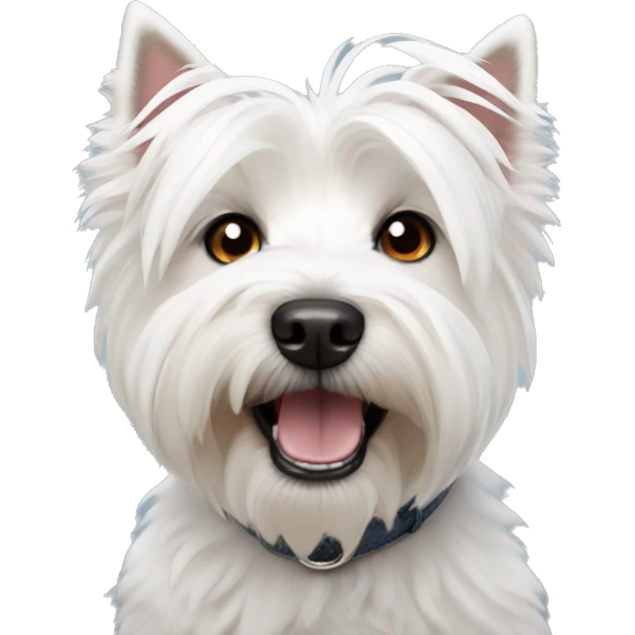 West Highland white Terrier  emoji