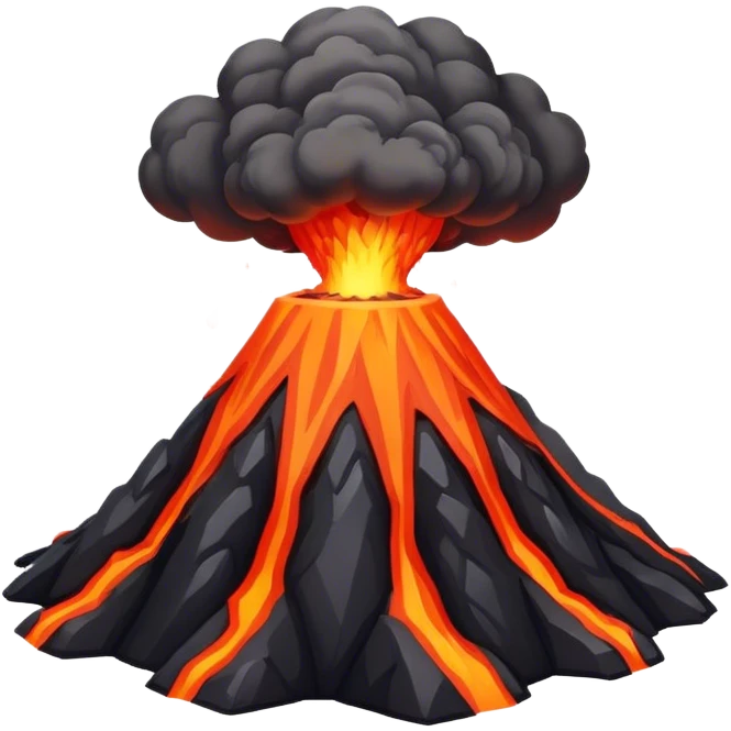 volcano emoji