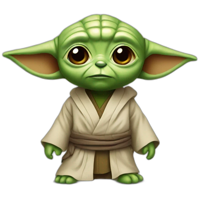 Mini yoda emoji