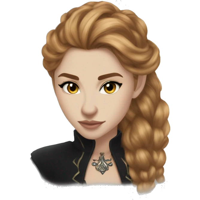 Feyre Archeron from a court of thorns and roses emoji