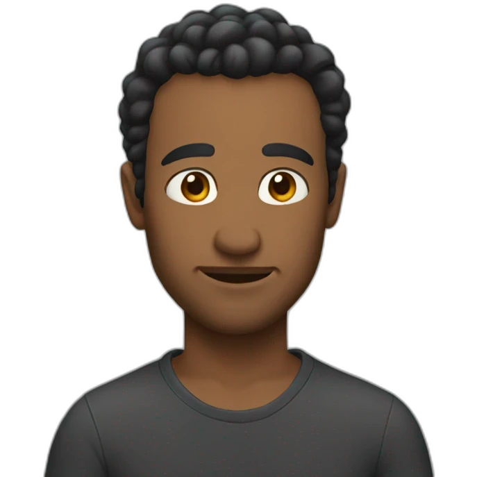 Man is strong emoji