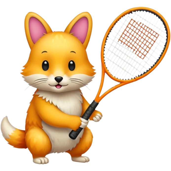 Tennis-Racket Animals emoji