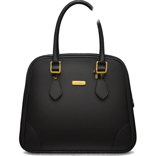 Black Prada bag emoji