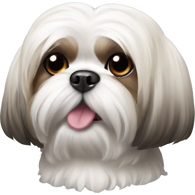 shih tzu dog emoji