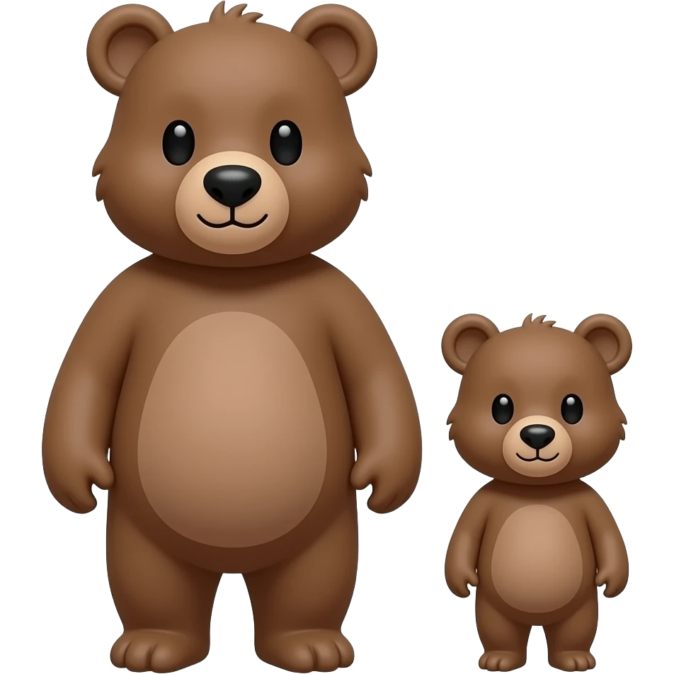 Gay Bear and Cub emoji
