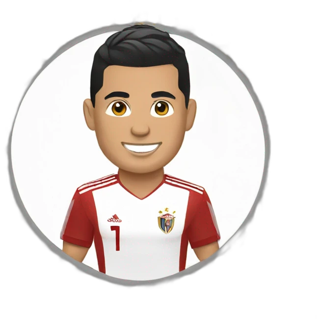 Cristiano Ronaldo Bitmoji emoji