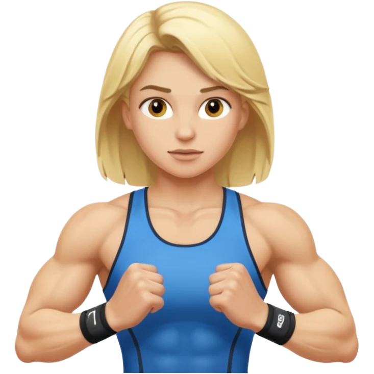 blonde athlete emoji