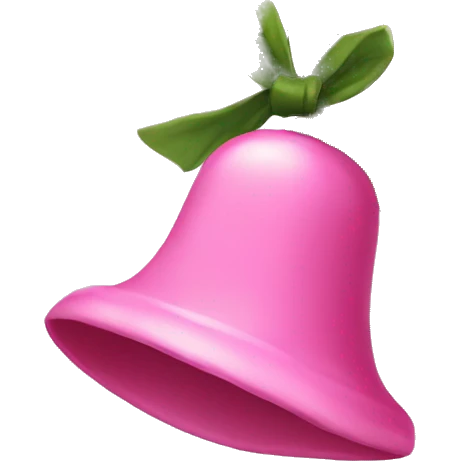 Pink bells  emoji