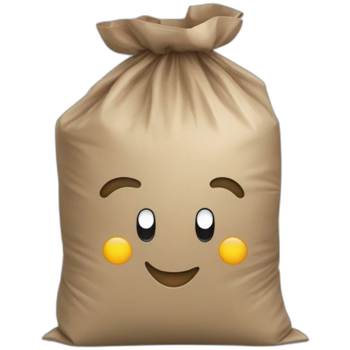 Envase Big bag industrial de rafia de polipropileno emoji