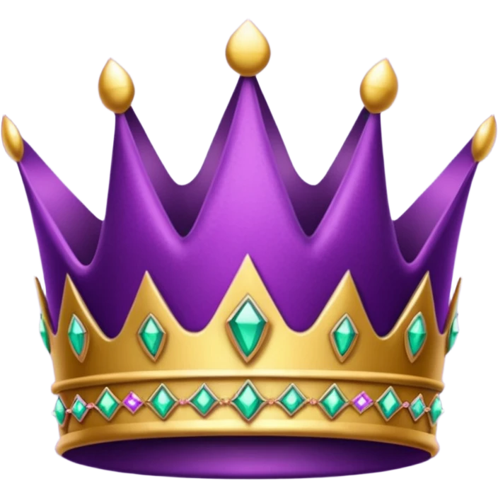 purple crown emoji