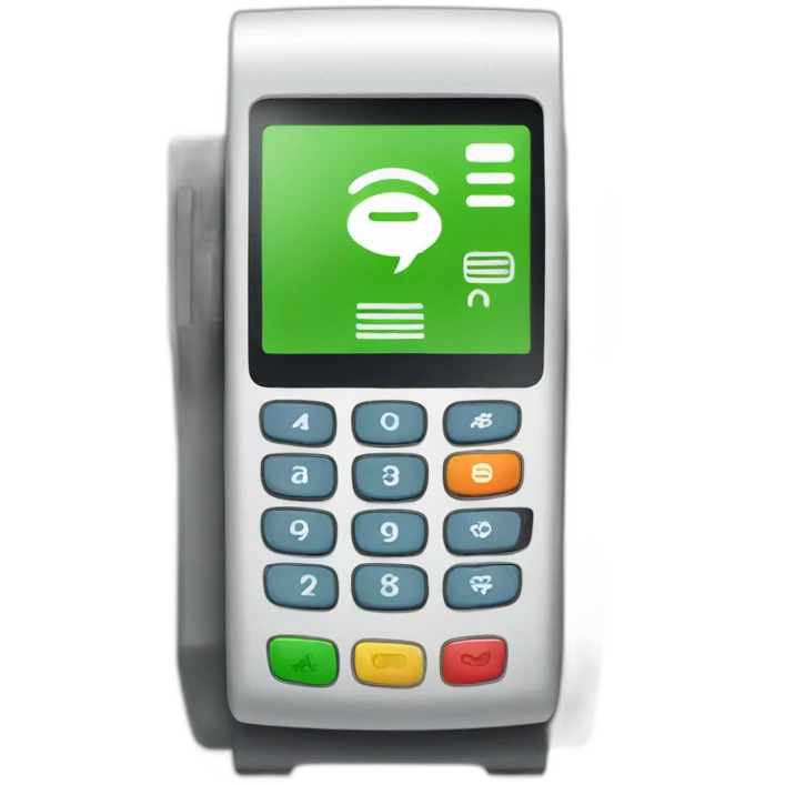 mobile payment terminal emoji