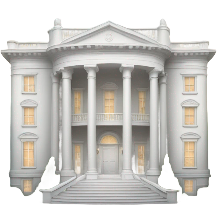 White mansion emoji