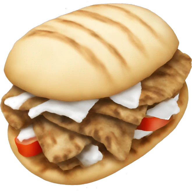 Greek gyro emoji