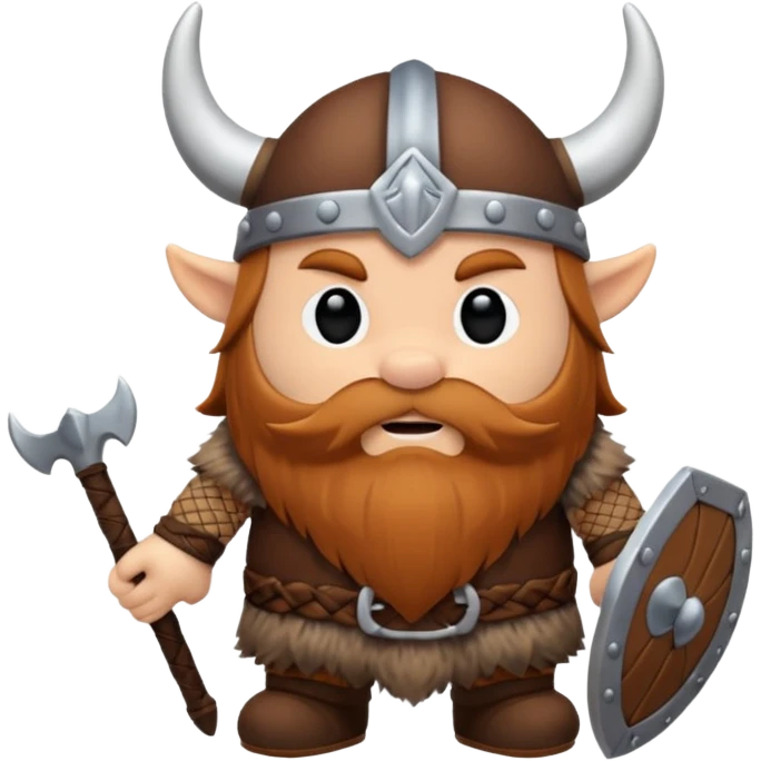 Viking peluche  emoji