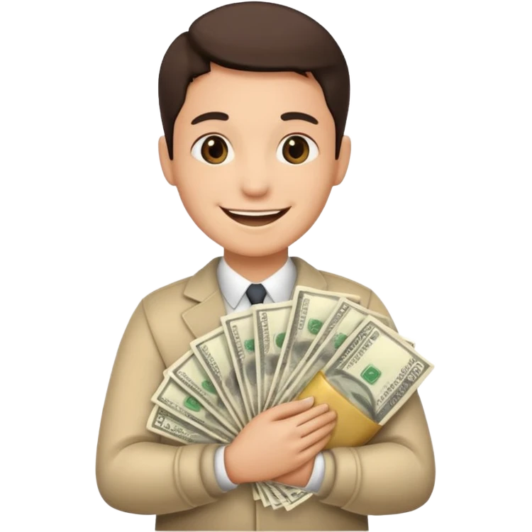 pessoa mais money emoji
