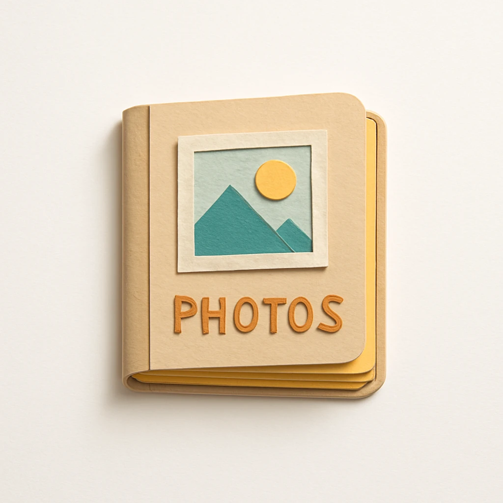 beige photo album emoji