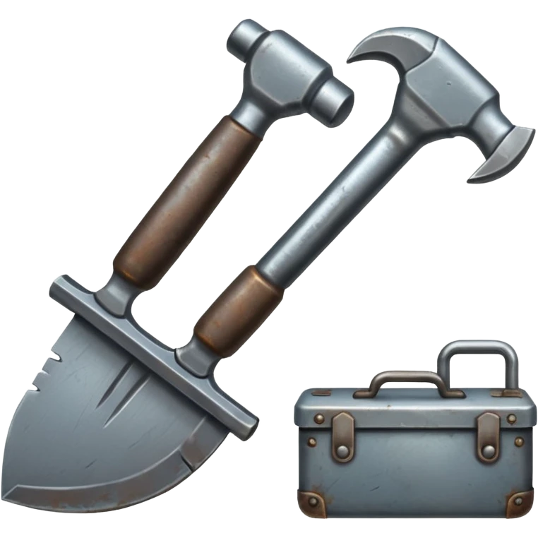 iron tools emoji