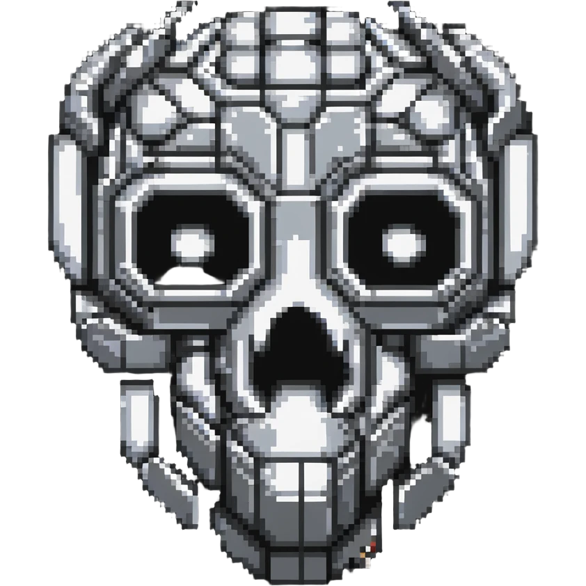 metal collage artwork emoji
