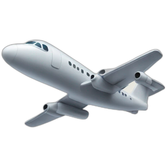 flying plane emoji