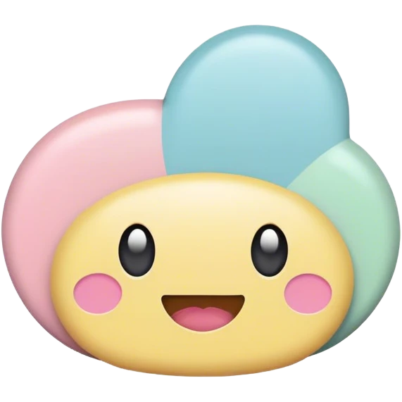 pastel sign say "hello" emoji
