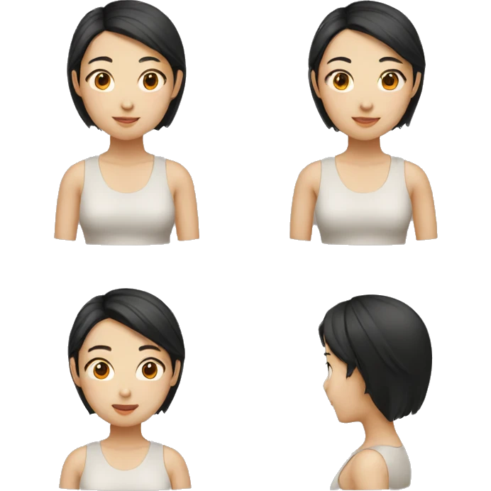 chinese girl emoji