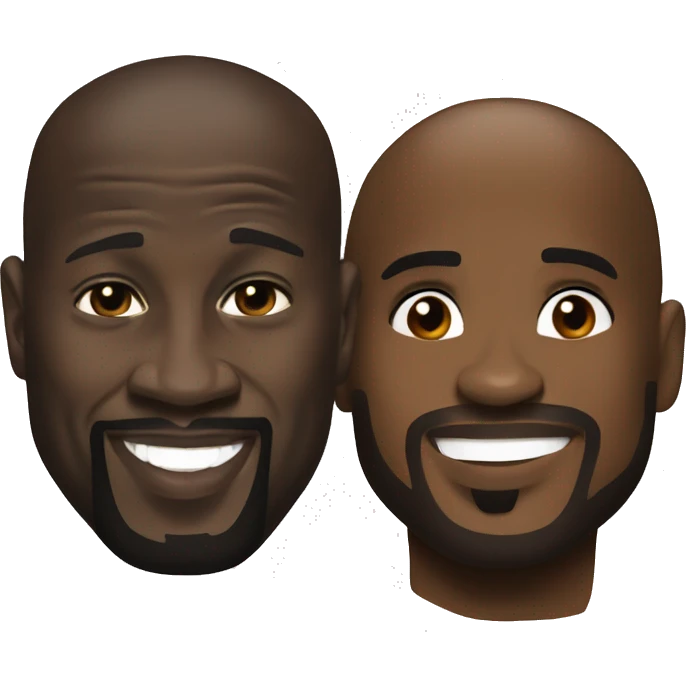 Shaq and Kobe  emoji