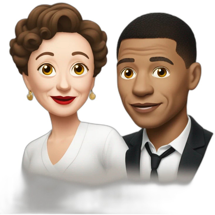 Mbappé et Édith Piaf emoji