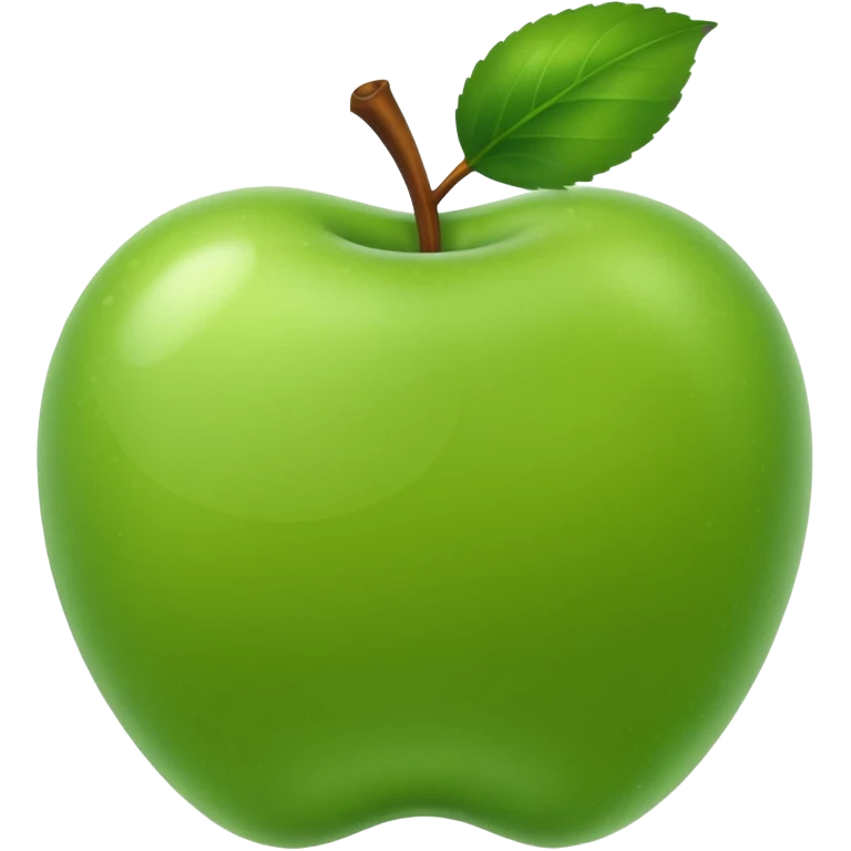 Símbolo manzanita de iPhone súper realista  emoji