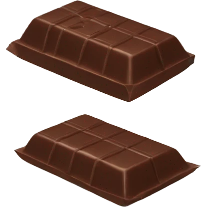 Chocolate branco emoji
