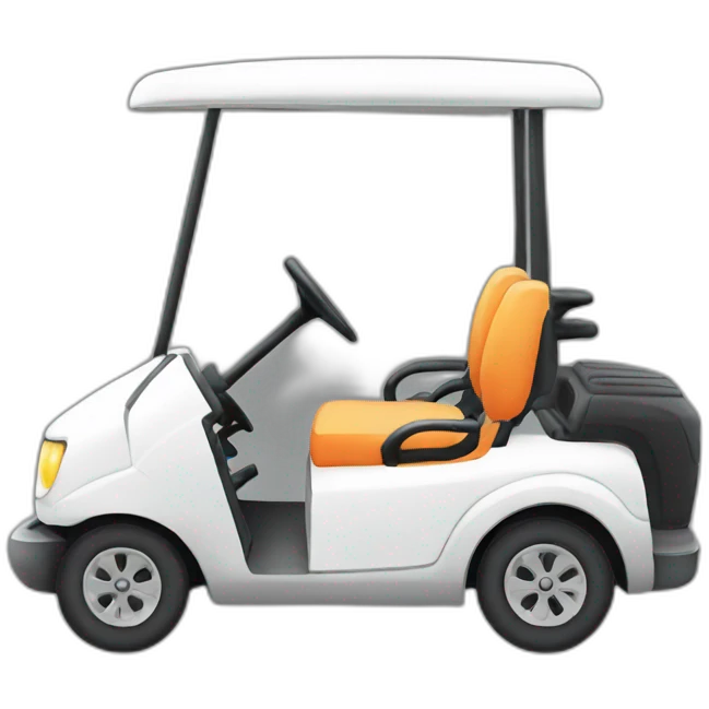 Golf kart emoji