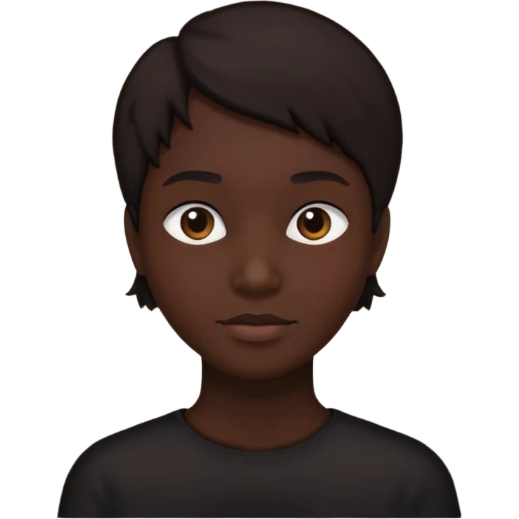 WIl je voor mij emoij maken
Je ziet gezicht, persoon. Maar zie alleen silhout, onbekend. emoji