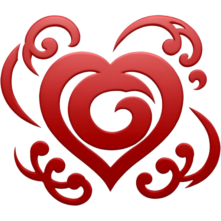 Gaara's sign in Naruto that means love emoji