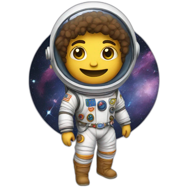 hippie in space emoji