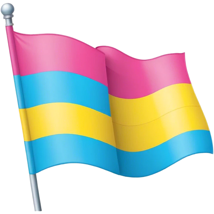 Pansexual flag emoji