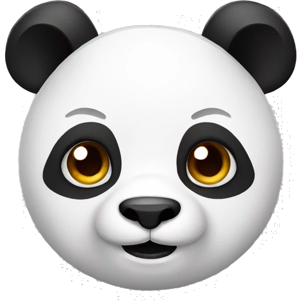 Panda with ears emoji