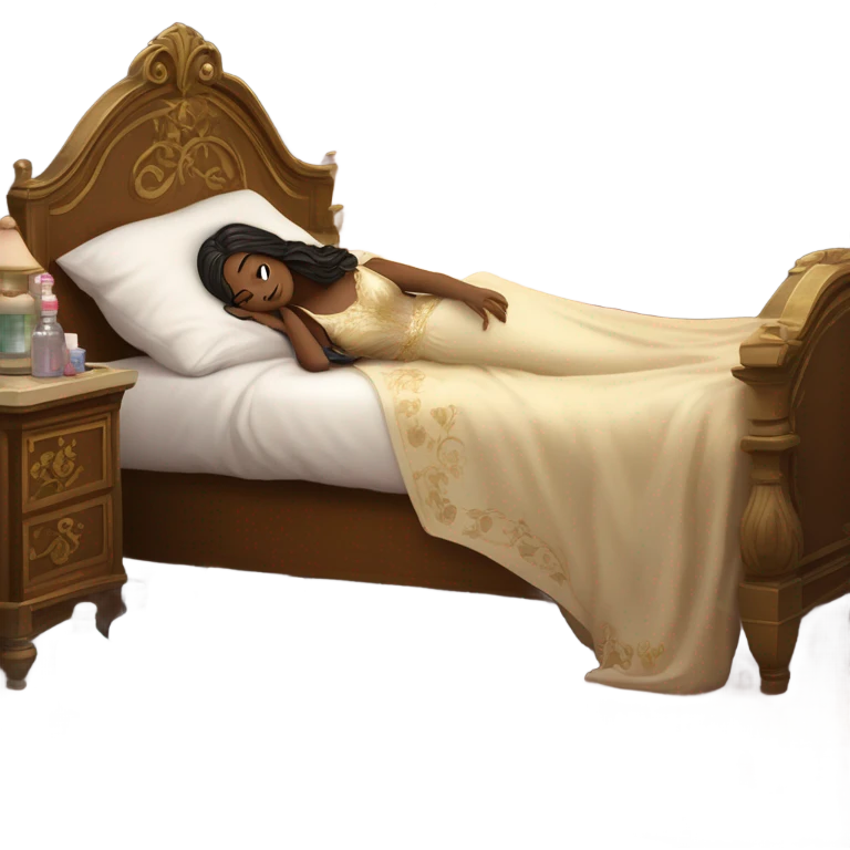 Sick princess emoji