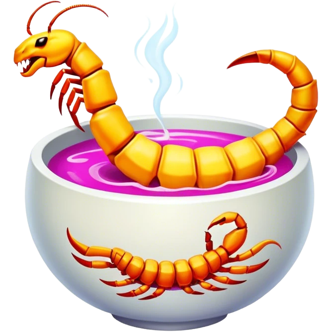 Scorpion bowl drink emoji