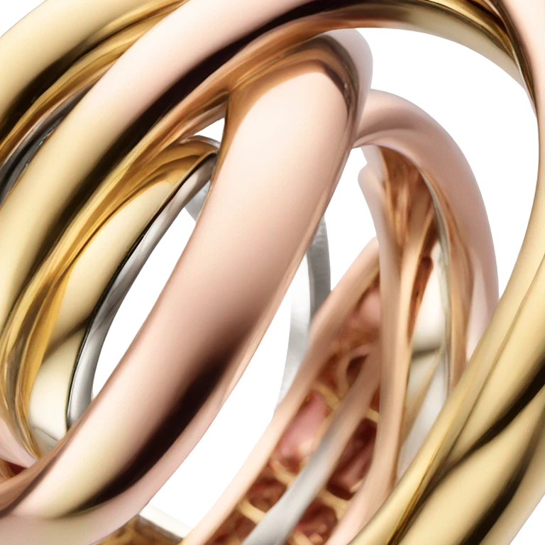 cartier trinity ring emoji