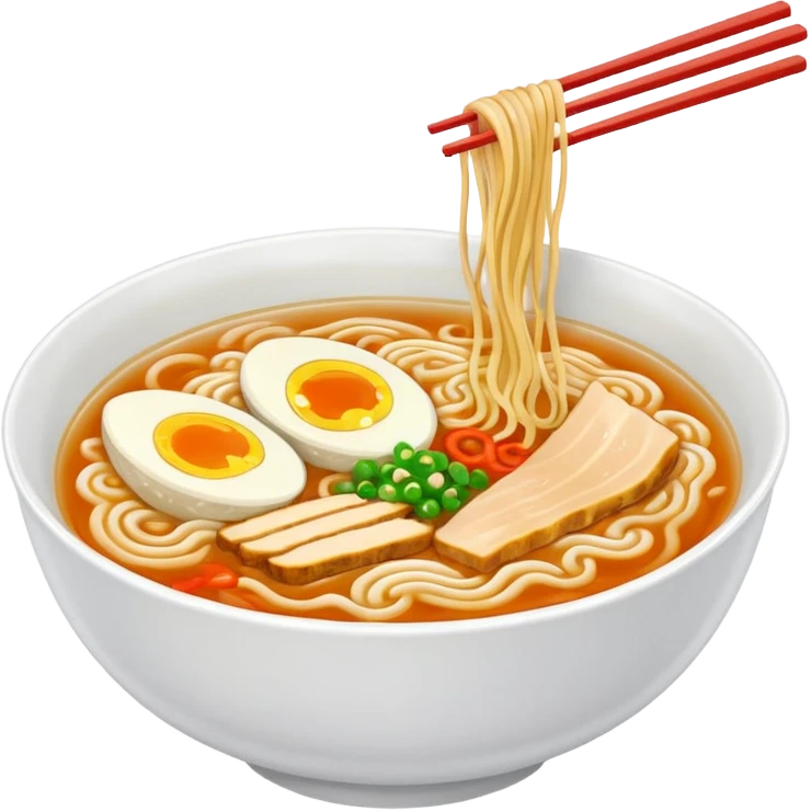 GENERATE ME A BOWL OF RAMEN MAKEIT PLAIN emoji