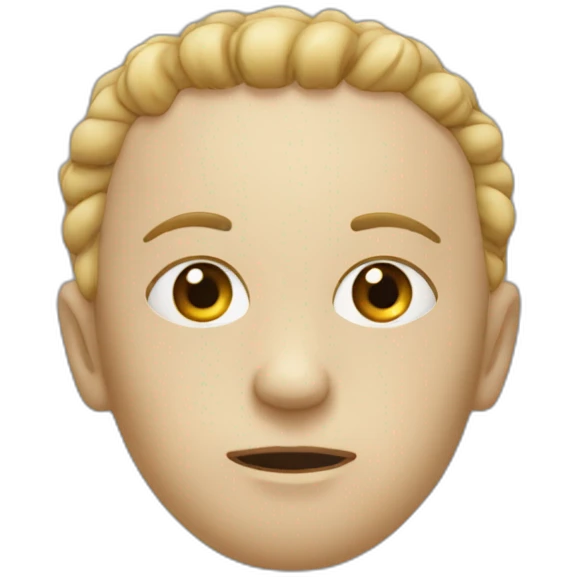 Visage qui se mord les lèvres emoji